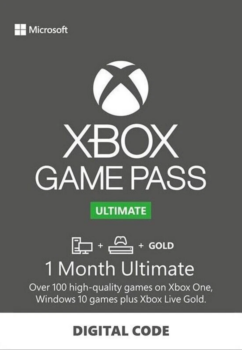 Xbox Game Pass Ultimate – 1 Month Membership - Existing Users - US Only